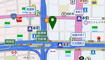 ラッキービルの地図画像