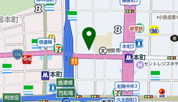 サンドール本町ビルの地図画像