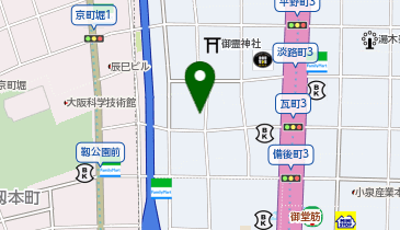 マスザキヤ瓦町ビルの地図画像