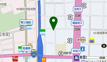 ユニチカユニオンビルの地図画像