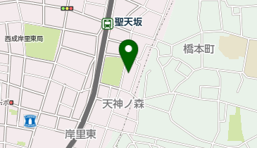天神ノ森ビルの地図画像