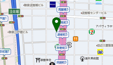 WAKITA藤村御堂筋ビルの地図画像