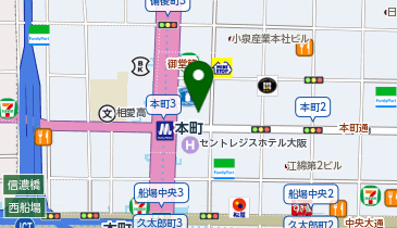 セントピア御堂筋本町ビルの地図画像