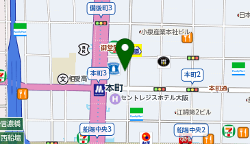 里井新ビルの地図画像