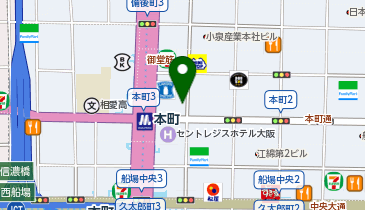 辰野本町ビルの地図画像