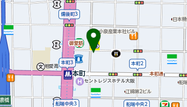 イケガミ本町ビルの地図画像