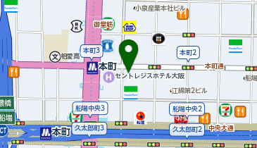 つるや(株)本社ビルの地図画像