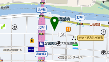 淀屋橋ホワイトビルの地図画像