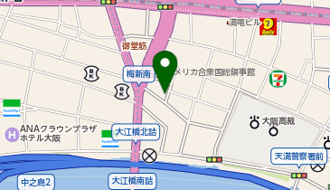 ACN西天満ビルの地図画像