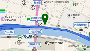 ユキ西天満ビルの地図画像