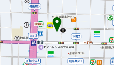 田村駒ビルの地図画像