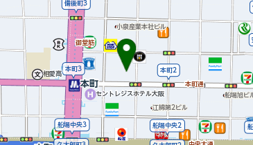 東京建物本町ビルの地図画像