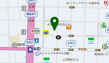 本丸田ビルの地図画像