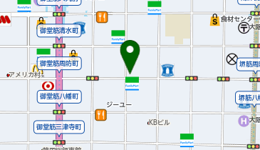 おおきにキニキニビルの地図画像