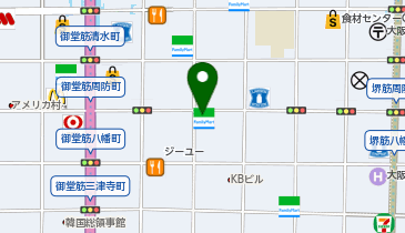 心斎橋フクビルの地図画像