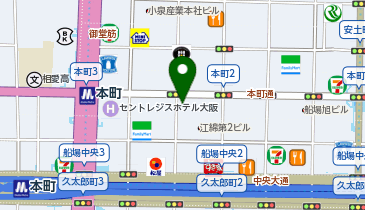 オンワードビルの地図画像