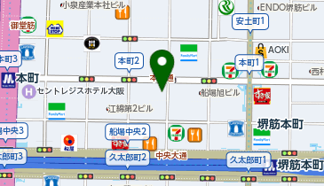 大一ビルの地図画像