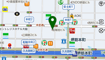 船場旭ビルの地図画像