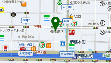 本町第2ビルディングの地図画像
