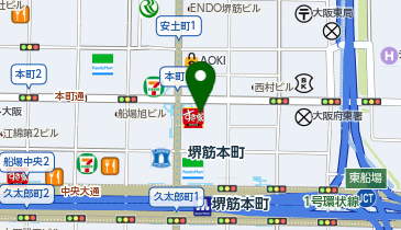 本町センチュリービルディングの地図画像