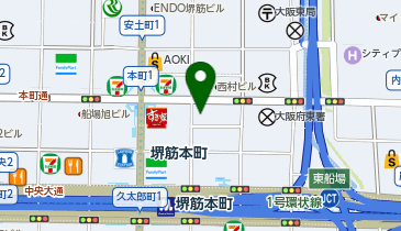 いちご堺筋本町ビルの地図画像