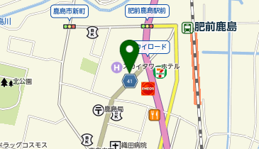 ダイエーベガサスビルの地図画像