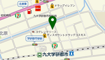 学研都市ビルの地図画像