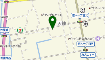 IK天神ビルの地図画像