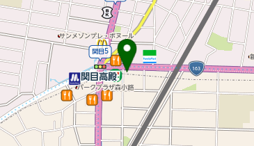 関目高殿WILLビルの地図画像