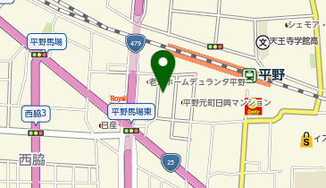 有田第二ビルの地図画像