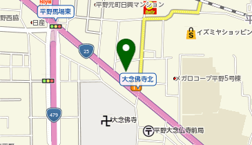 日本生命平野ビルの地図画像