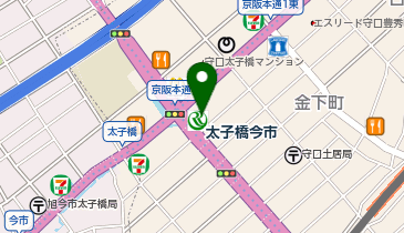 守口富士ビルの地図画像