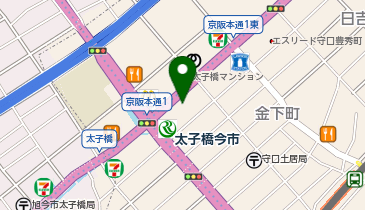 高田屋守口ビルの地図画像