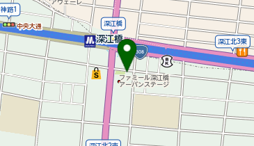 中井ビルの地図画像