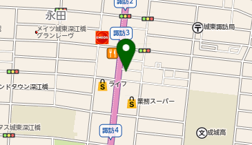 第二ミヤタビルの地図画像