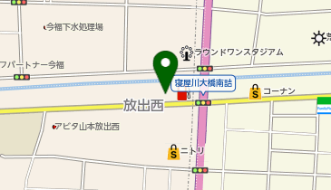 竹野城東ビルの地図画像