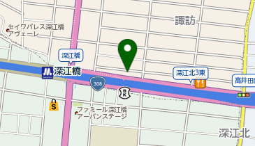 深江橋駅前毎日産業ビルの地図画像