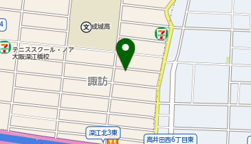 諏訪藤田ビルの地図画像