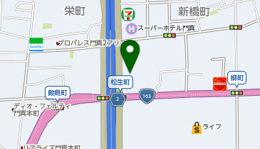 信用保証ビルの地図画像