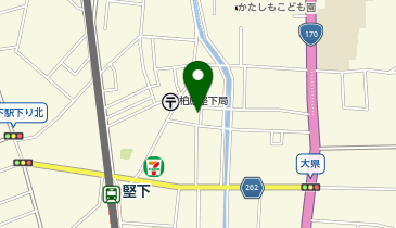 柏原共同センターの地図画像