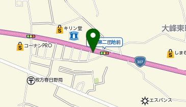 バンフビルの地図画像