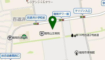 福岡システムLSI総合開発センターの地図画像