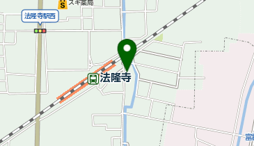 法隆寺駅前ビルの地図画像