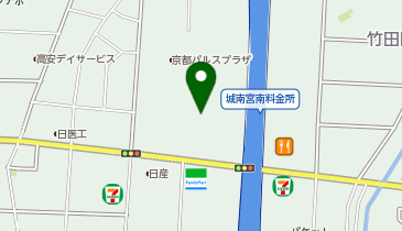 京セラ(株)本社ビルの地図画像