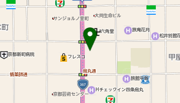 読売京都ビル」(京都市中京区-オフィスビル-〒604-8162)の地図