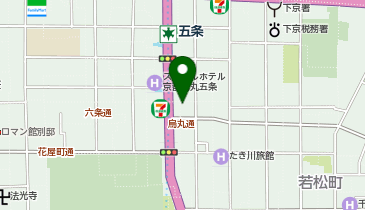 第5キョートビルの地図画像