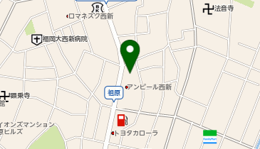 讃井ビルの地図画像