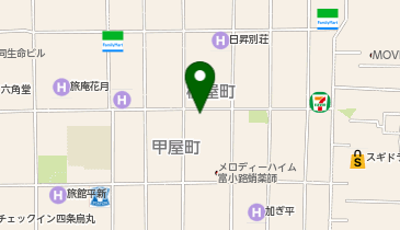 FUWAビルの地図画像