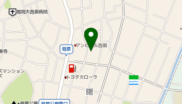 城西八木ビルの地図画像