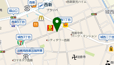 親和ビルの地図画像